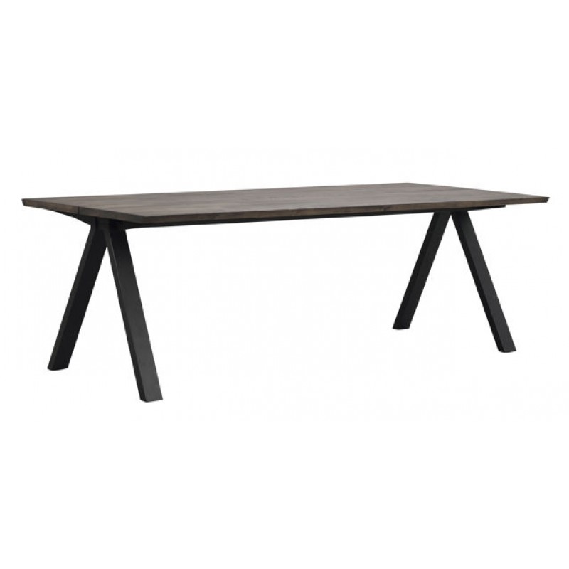 RO Carradale Extending Dining Table V 220x100 Brown/Black